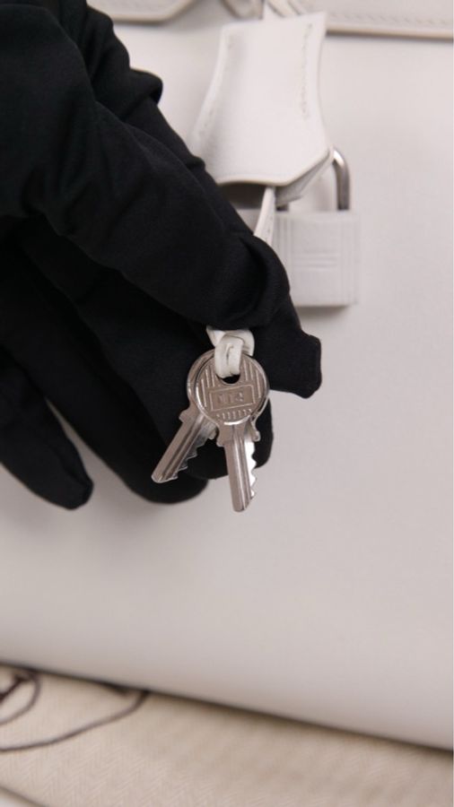 Hermes K刻 birkin35银扣手提包-43