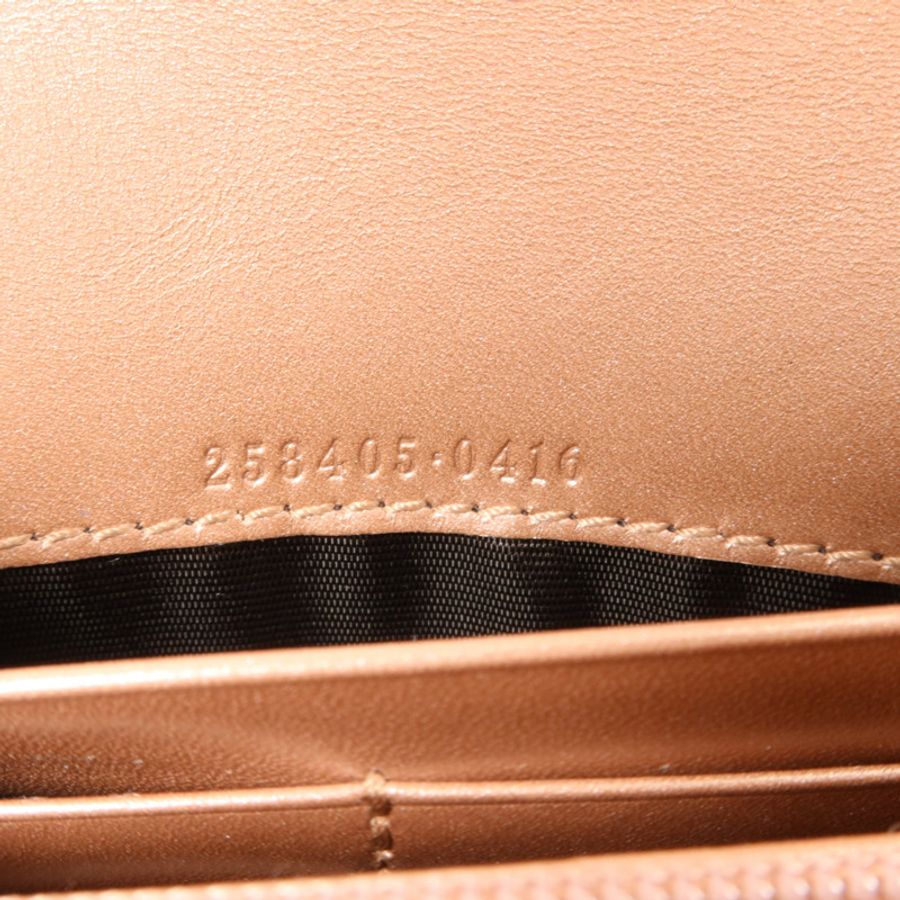 GUCCI 牛皮皮革Guccissima Long Wallet長錢包-6