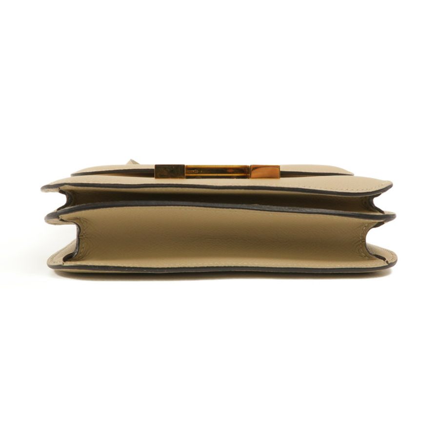 HERMES Epsom皮革Constance Mini肩背袋Trench-3