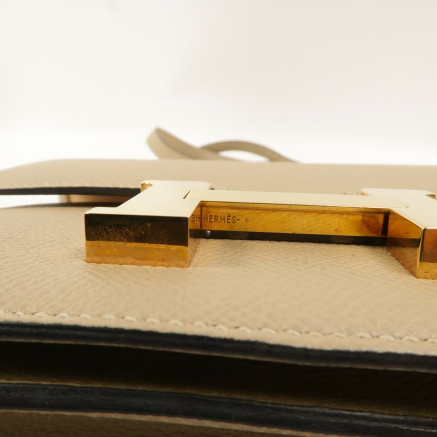 HERMES Epsom皮革Constance Mini肩背袋Trench-9
