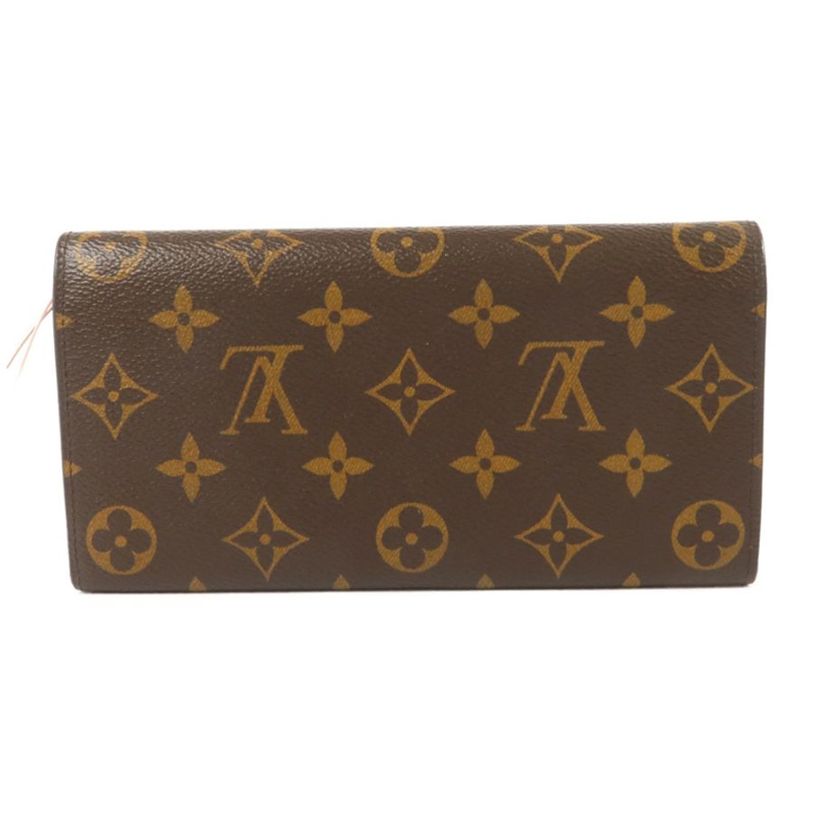 LOUIS VUITTON Monogram Emilie金扣長錢包-1
