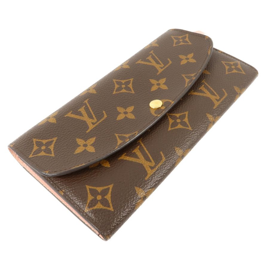 LOUIS VUITTON Monogram Emilie金扣長錢包-2
