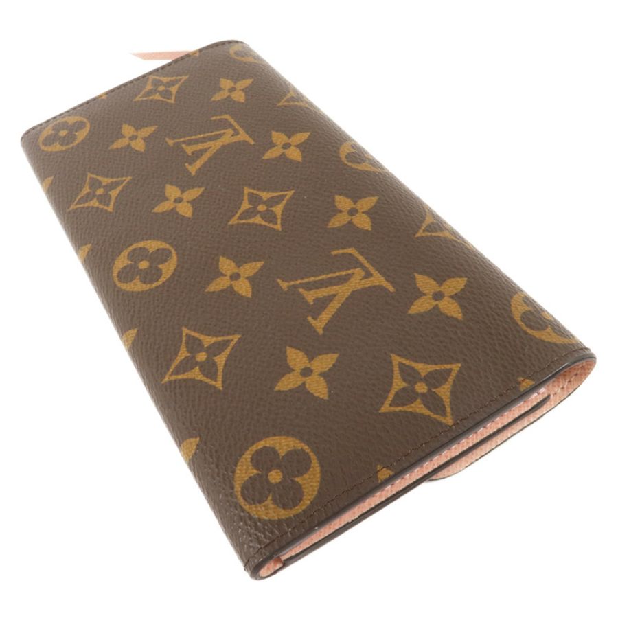 LOUIS VUITTON Monogram Emilie金扣長錢包-3