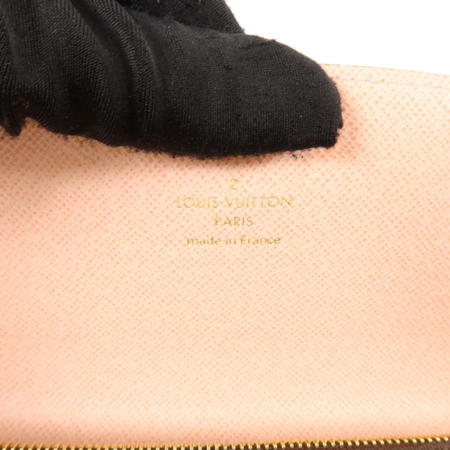 LOUIS VUITTON Monogram Emilie金扣長錢包-5