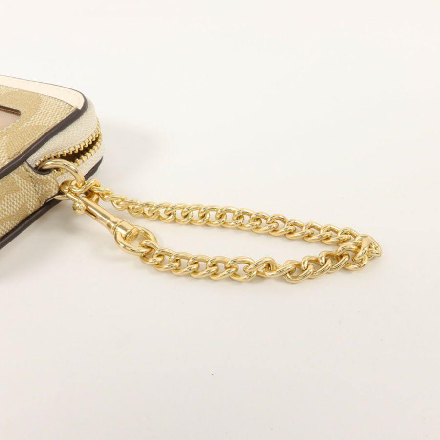 COACH 塗層帆布Zip Card Case卡片套-7
