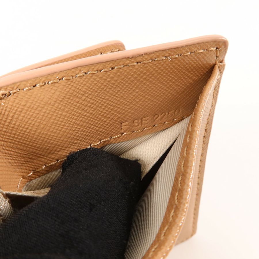 MARC JACOBS 牛皮皮革Snapshot Mini Trifold Wallet錢包-9