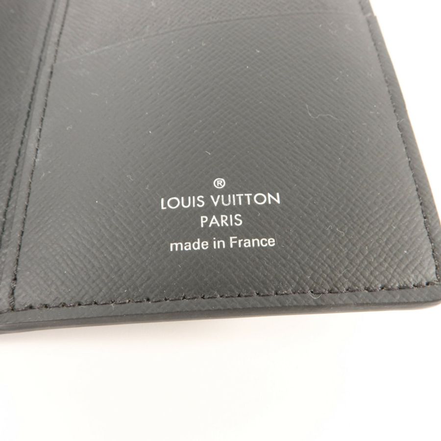 LOUIS VUITTON Monogram Eclipse Brazza長錢包-6