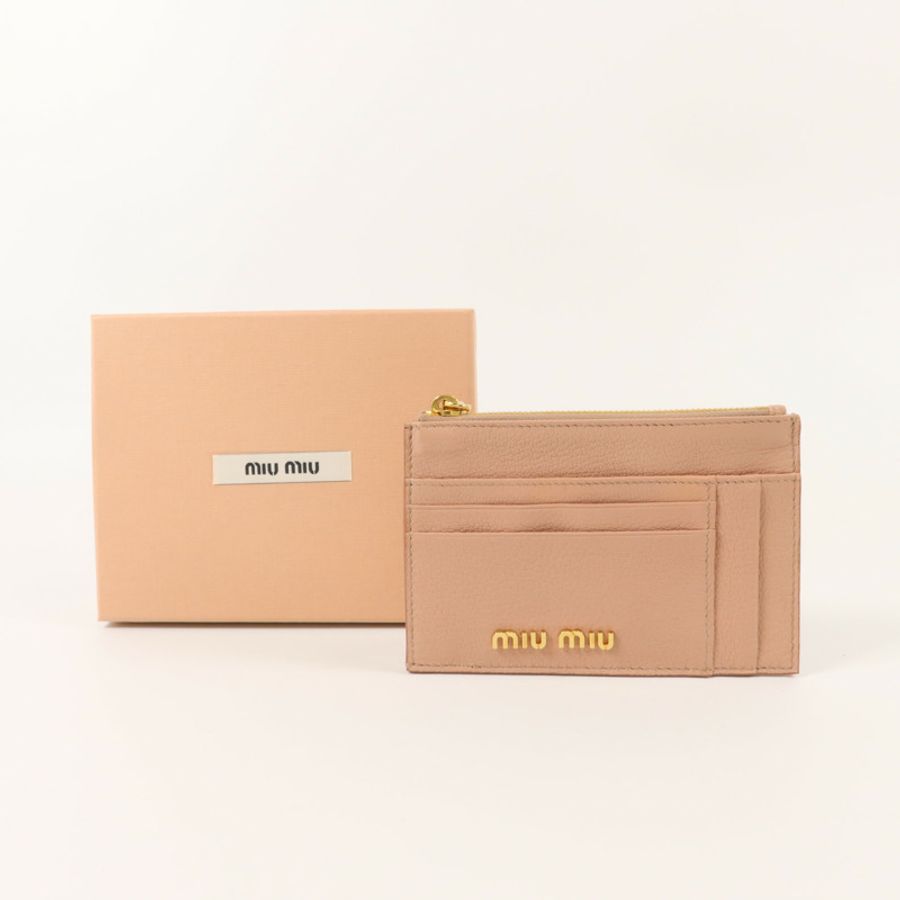 Miu Miu 牛皮皮革Card Case卡片套-8