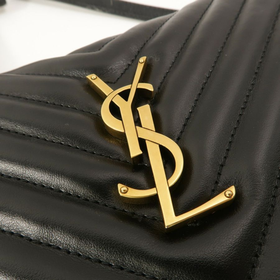 SAINT LAURENT 牛皮皮革Lou Camera Bag肩背袋-8