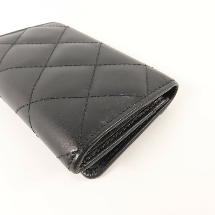 CHANEL 牛皮皮革Cambon Card Case卡片套-15