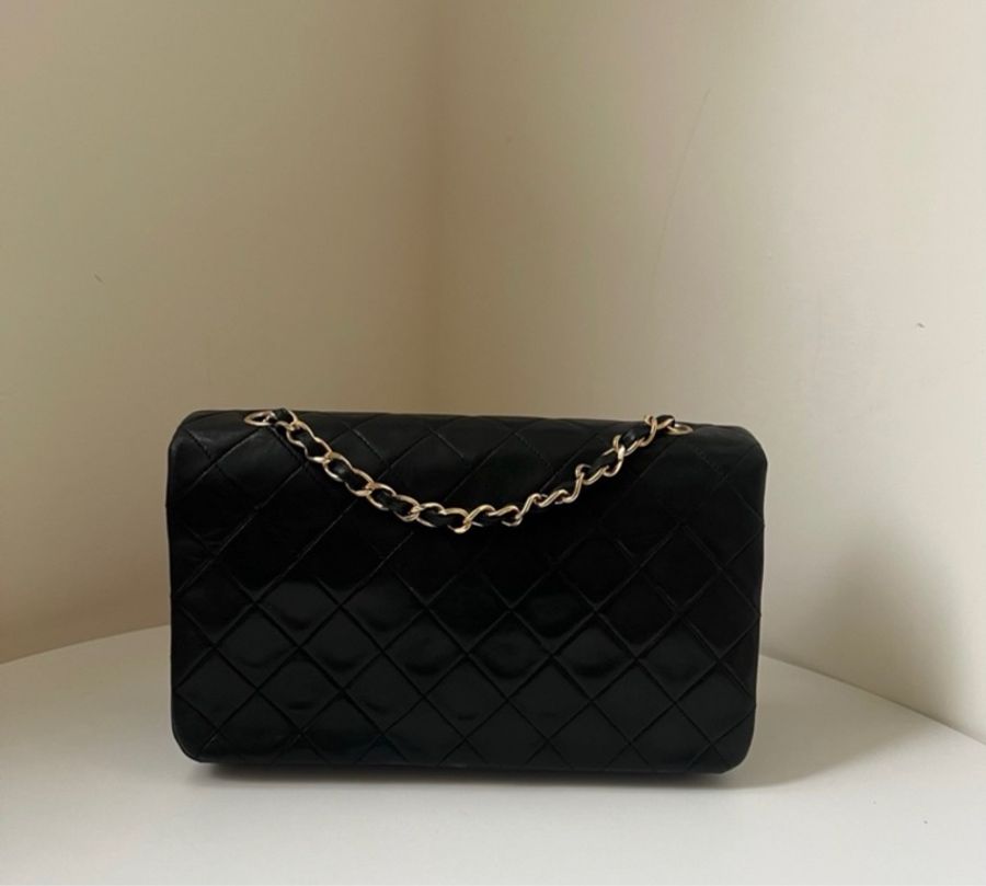 CHANEL 黑金單蓋 CF23 五開vintage-1