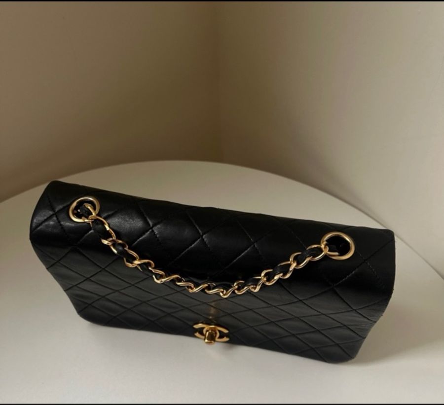 CHANEL 黑金單蓋 CF23 五開vintage-4
