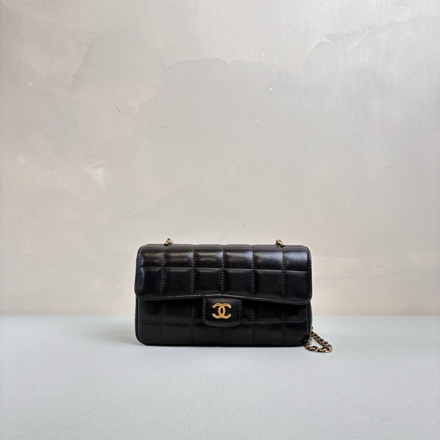 Chanel • 經典黑金冰格Cf Mini-2