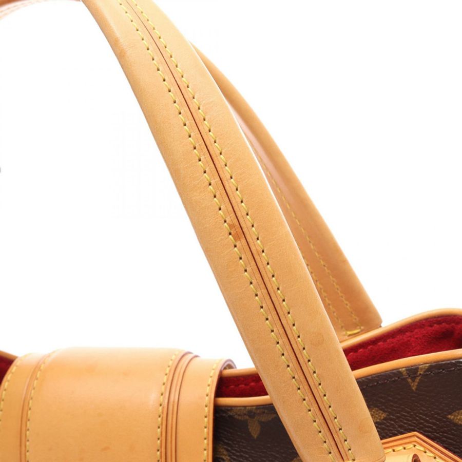 路易威登 Griet 單肩手提包 M55210 Monogram 皮革棕色二手 LV-12