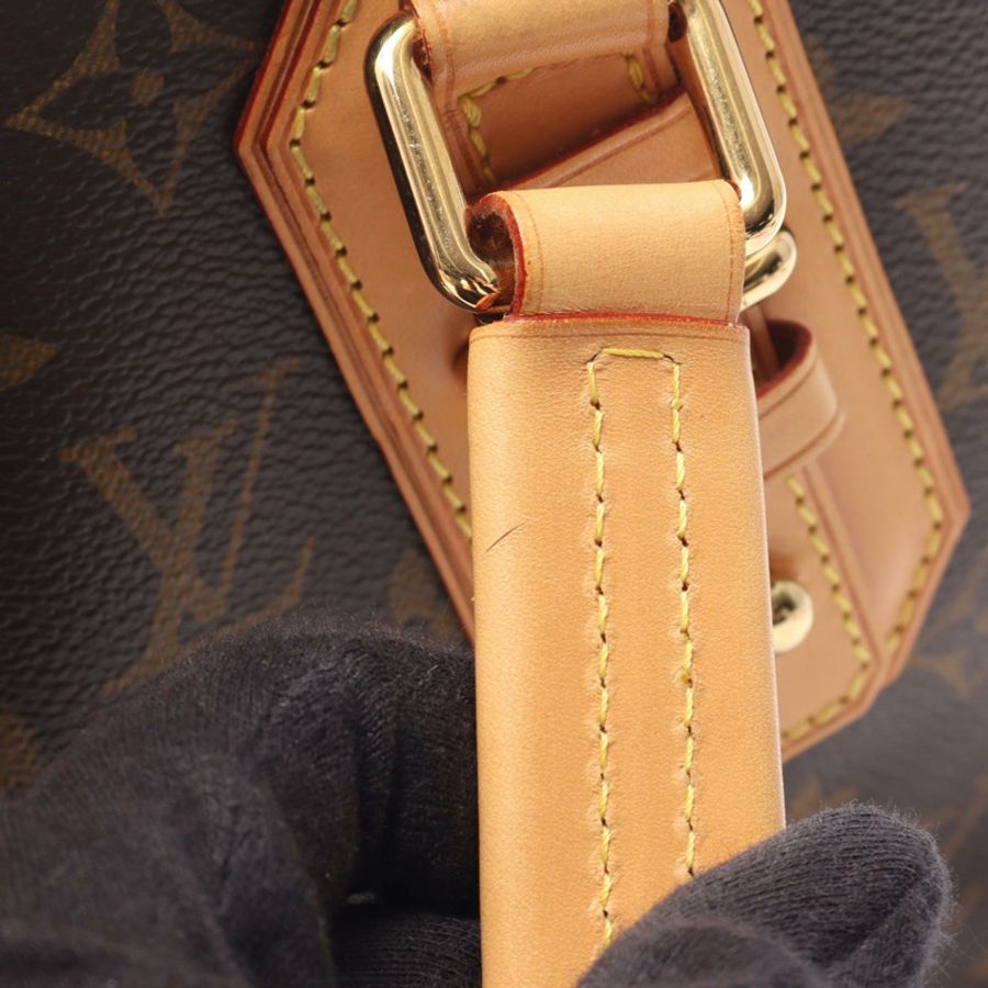 路易威登 Griet 單肩手提包 M55210 Monogram 皮革棕色二手 LV-14