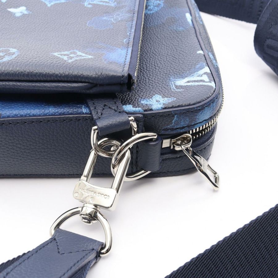 路易威登 Trio 斜背包 M57840 Monogram 水彩皮革-7