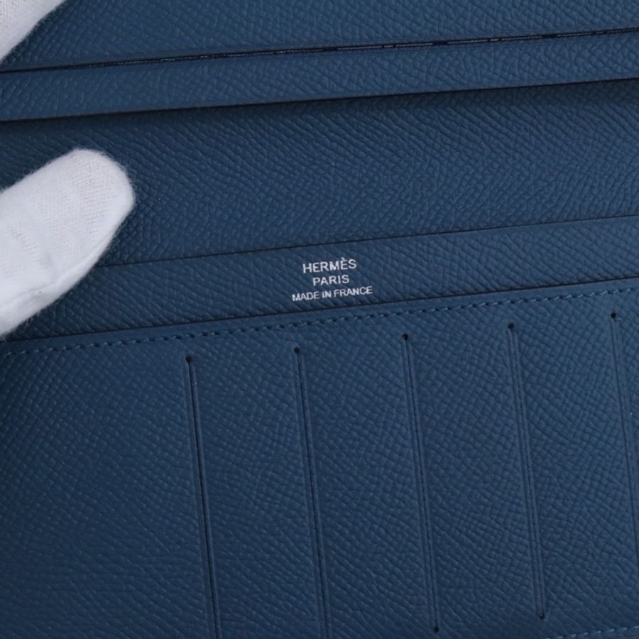 999新愛馬仕 hermes Citizen Twill 男士長款錢包,A刻尺寸17.5*9.7,配件盒-6