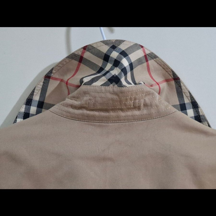 40碼/原價8萬/Burberry/時尚女神長版風衣/有腰帶-4