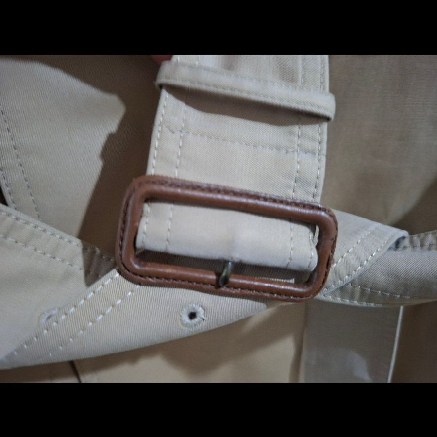 40碼/原價8萬/Burberry/時尚女神長版風衣/有腰帶-12