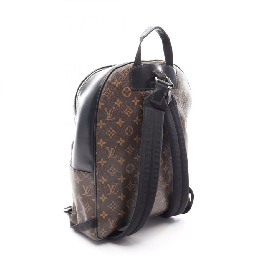 路易威登 Josh 雙肩包 M41530 Monogram 帆布棕色馬卡薩皮革-1