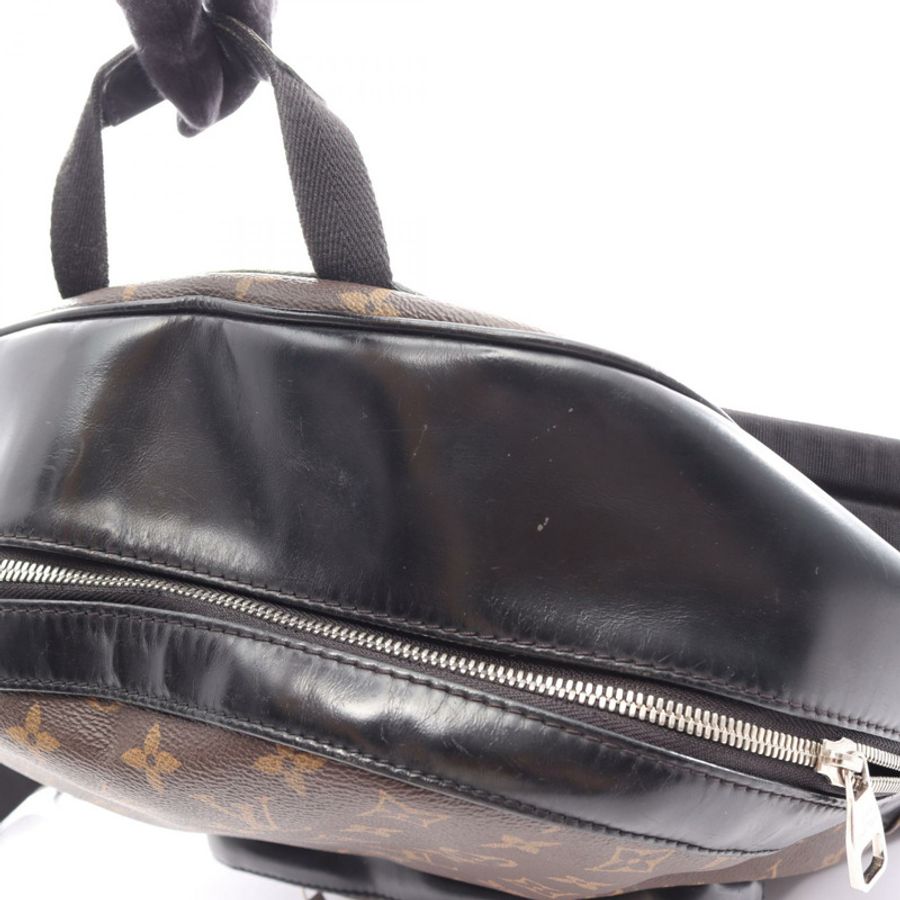 路易威登 Josh 雙肩包 M41530 Monogram 帆布棕色馬卡薩皮革-7