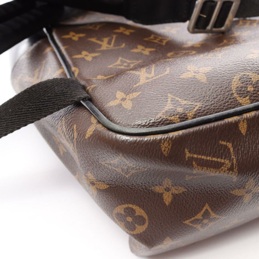 路易威登 Josh 雙肩包 M41530 Monogram 帆布棕色馬卡薩皮革-10