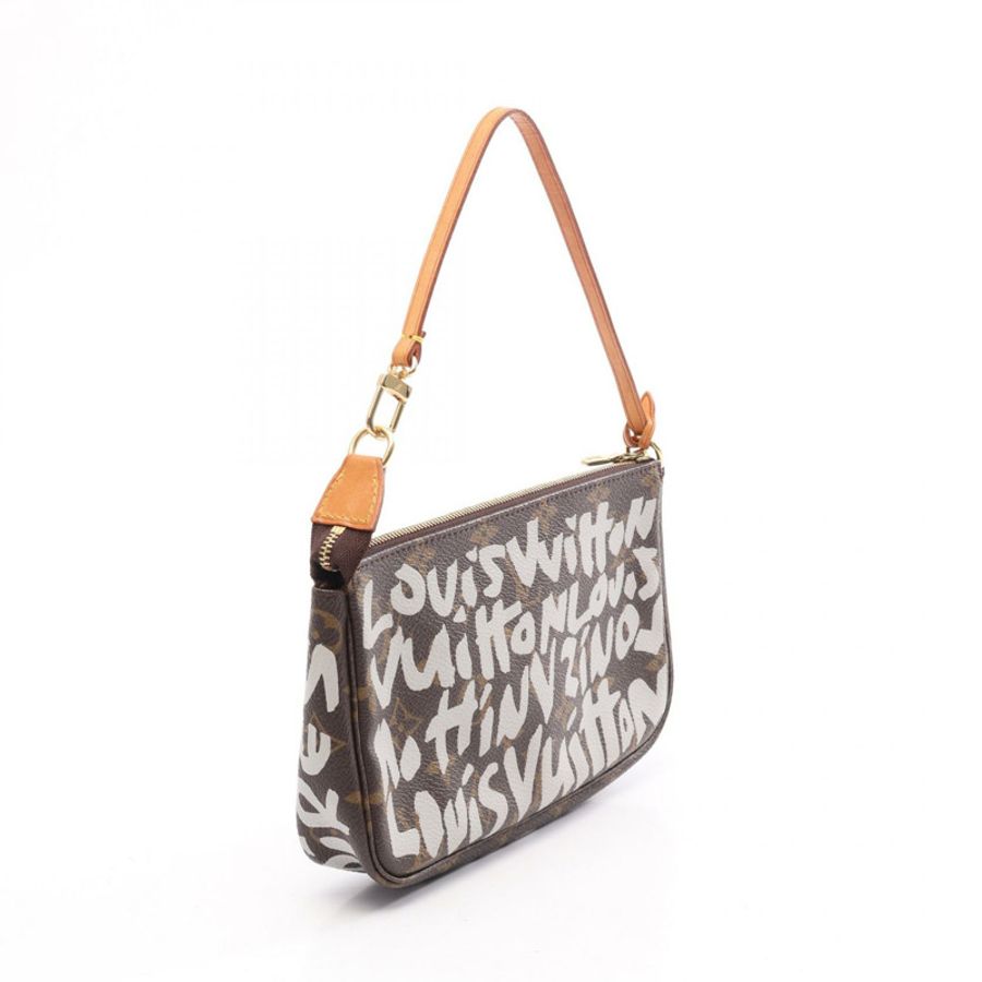路易威登 Pochette Accessoires 手提包 M92192 Monogram Graphic 帆布 二手-1