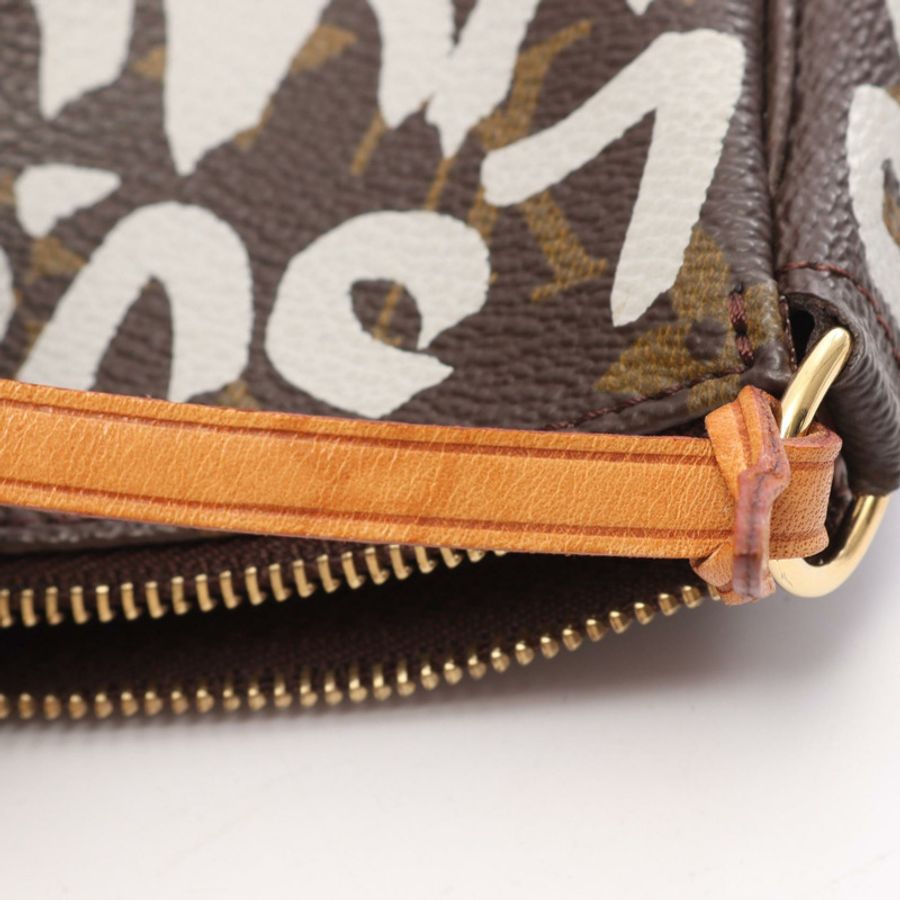 路易威登 Pochette Accessoires 手提包 M92192 Monogram Graphic 帆布 二手-6