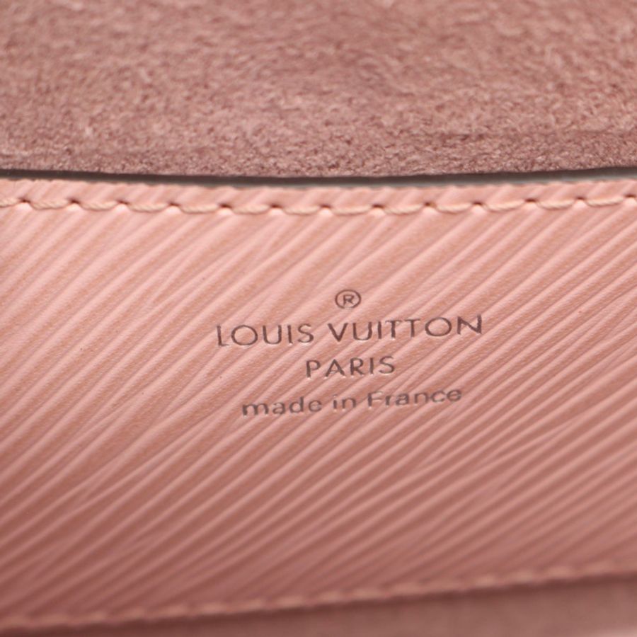 路易威登 Twist MM 鏈條肩挎斜背包 M53126 Epi 粉紅色白色 LV-3
