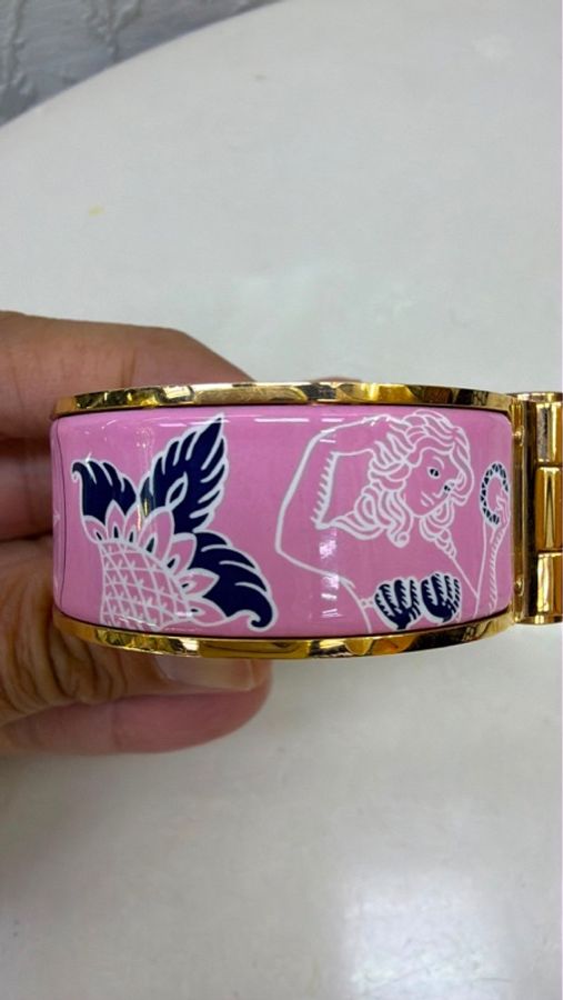 這款是 Hermès (愛馬仕) 的 Charniere 系列琺瑯手環-6