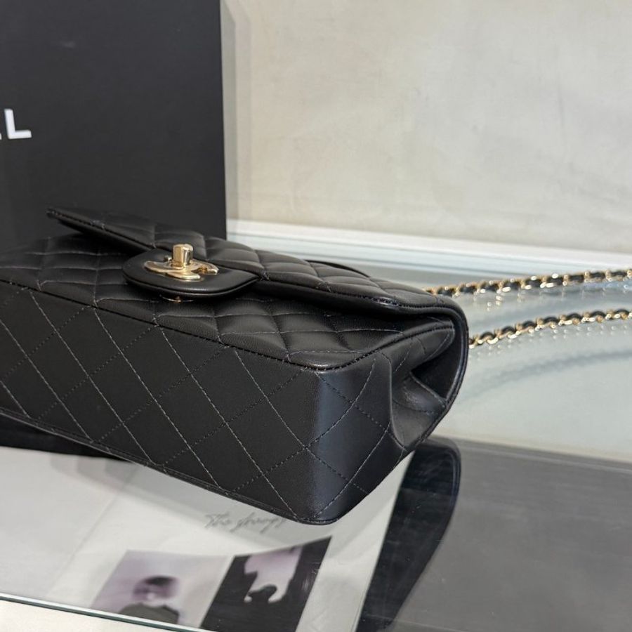 CHANEL Handle Mini CF20 - 黑金-7