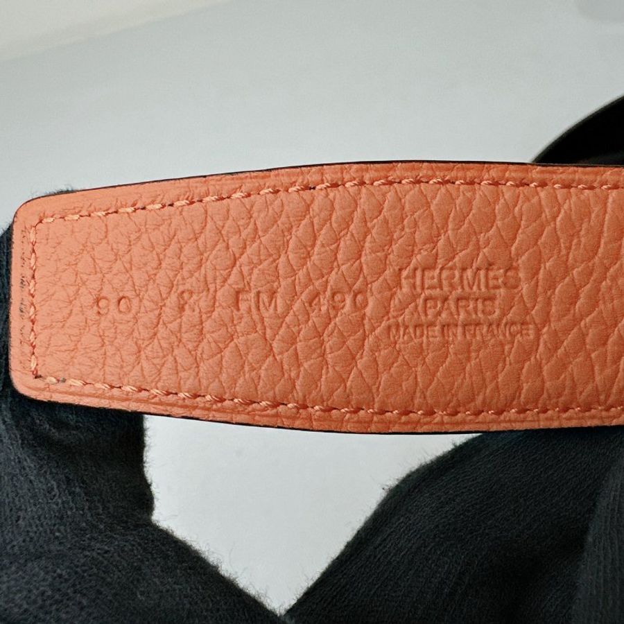 HERMES Constance H金扣雙面皮帶-5