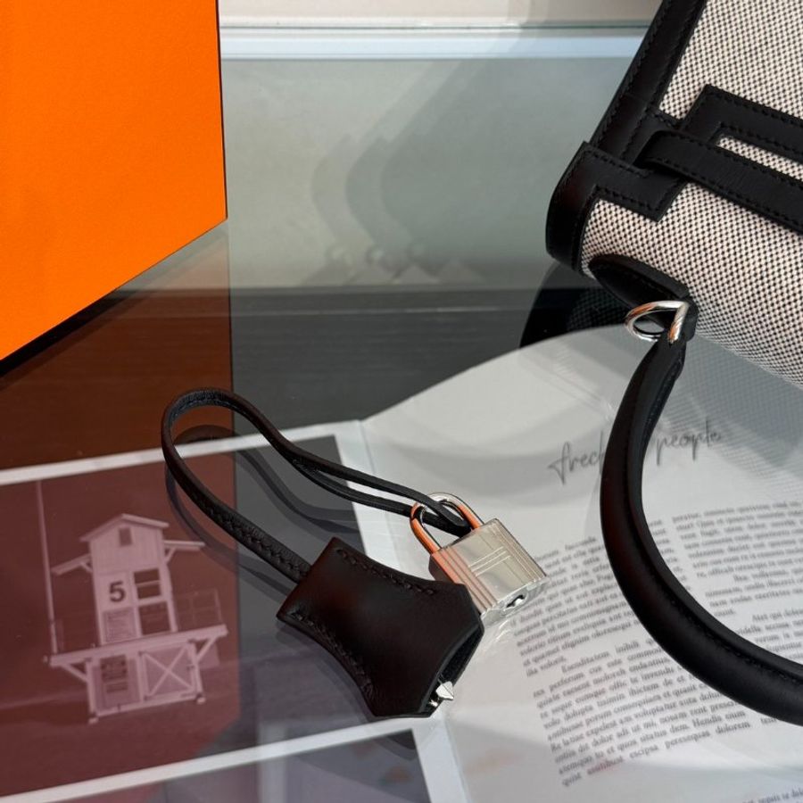 HERMES Kelly 25 - 熊貓銀 K-9