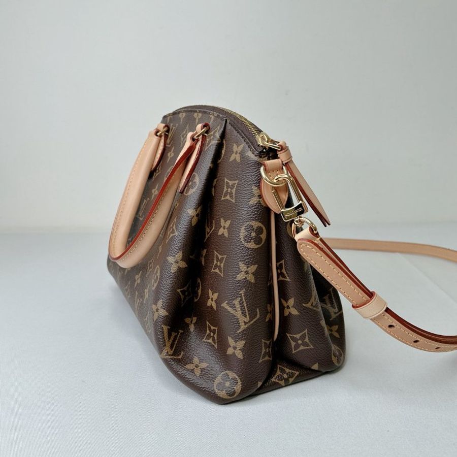 LV Rivoli PM老花手提斜背包-4