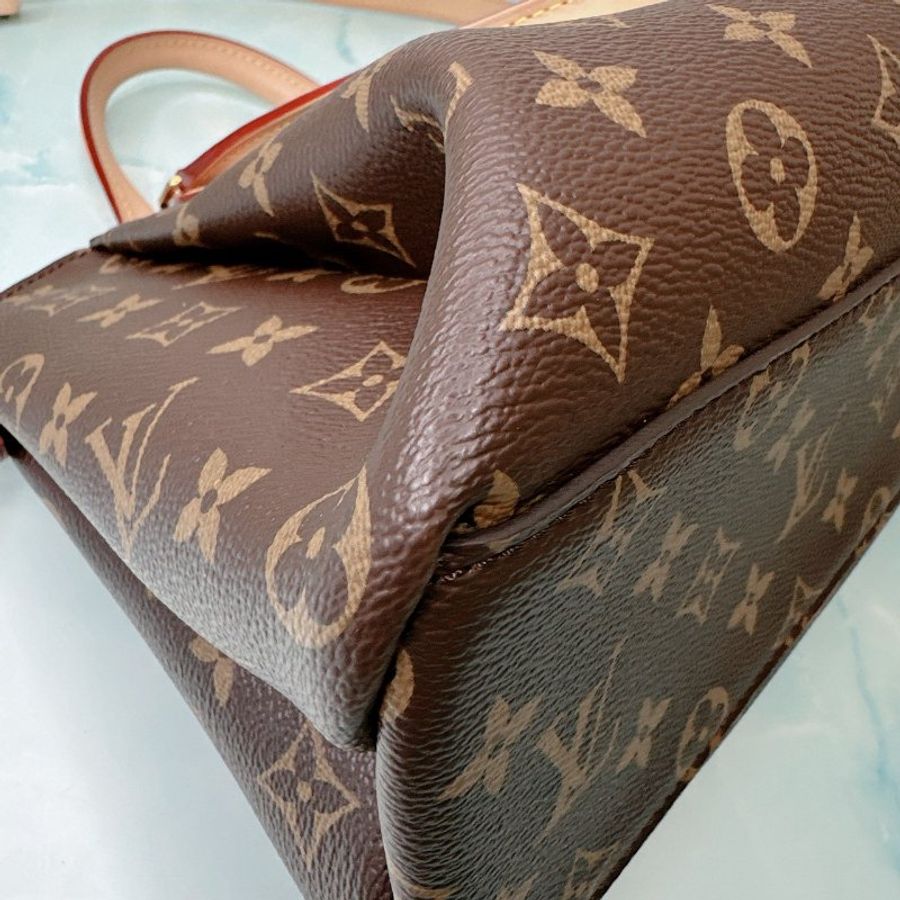LV Rivoli PM老花斜背包-9