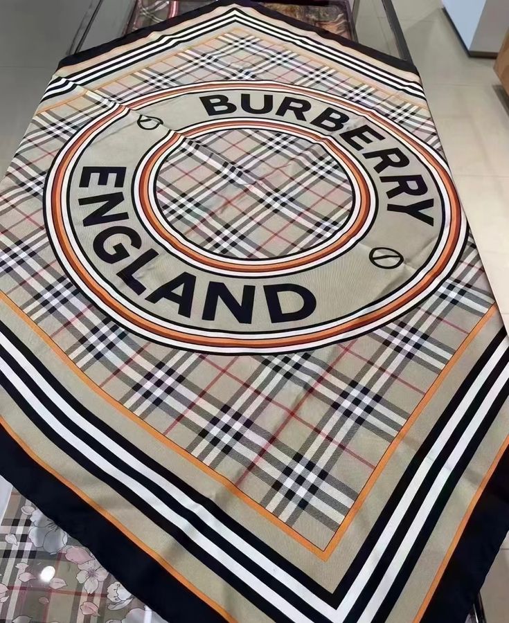 香緹國際精品 BURBERRY 絲巾 958-2