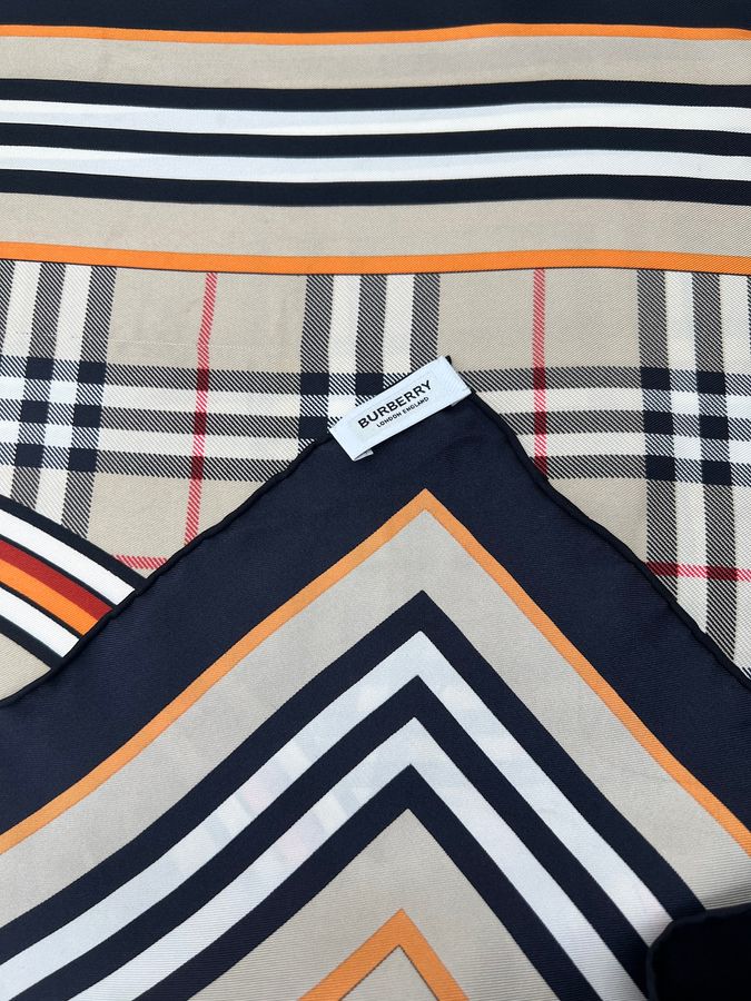 香緹國際精品 BURBERRY 絲巾 958-6