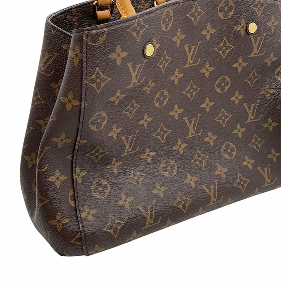 路易威登 Monogram Montaigne MM 手提包 M41056 路易威登兩用單肩包 女士-8