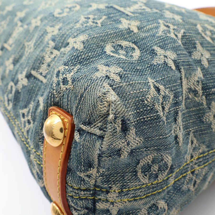 Baggy PM 肩背包 藍色 原花 丹寧【LOUIS VUITTON LV 路易威登】 M95049-7