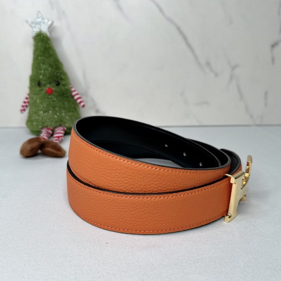 HERMES Constance H皮革雙面皮帶-4