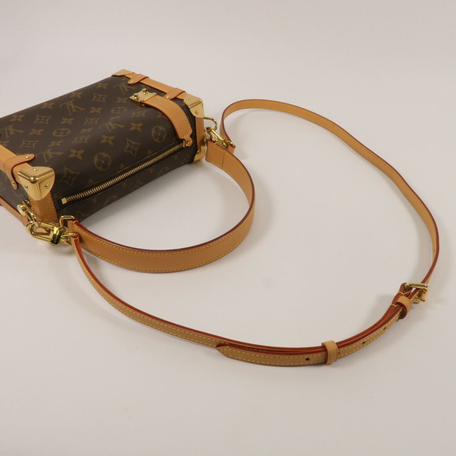 LOUIS VUITTON Monogram Side Trunk手挽肩背兩用袋-7
