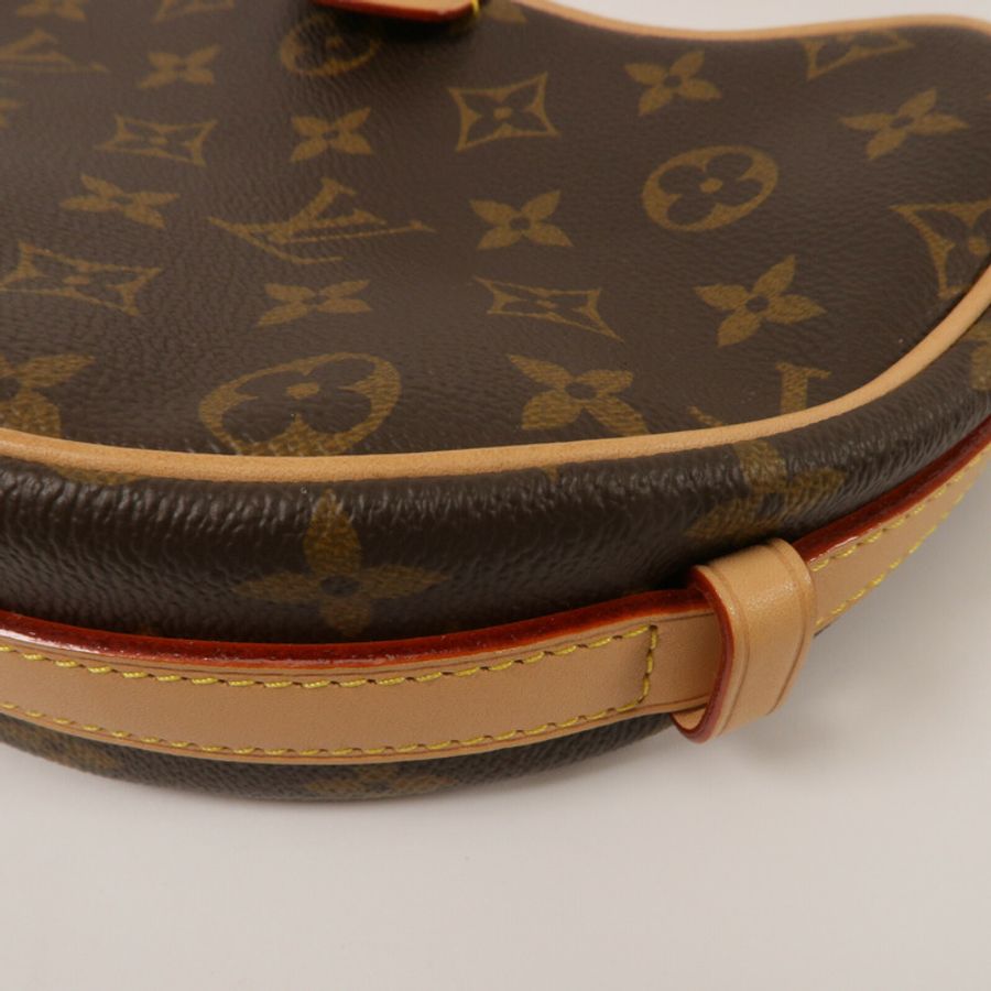 LOUIS VUITTON Monogram Croissant MM金扣手挽肩背兩用袋-14