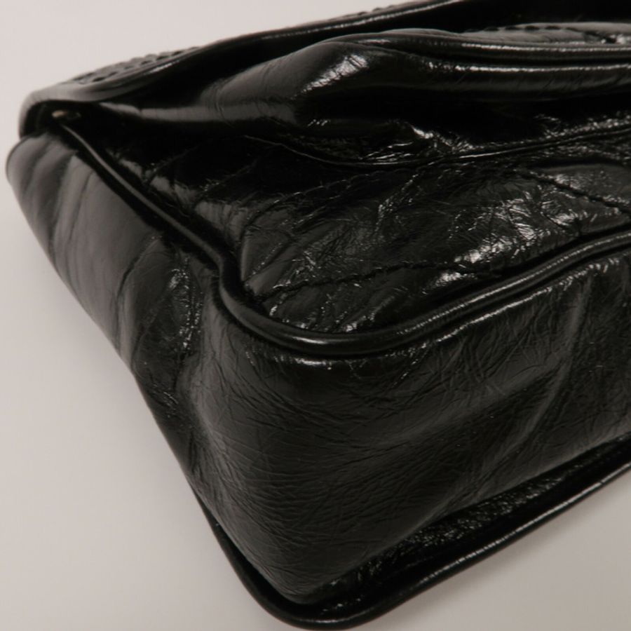 SAINT LAURENT 牛皮皮革Niki Large鏈帶肩背袋-11