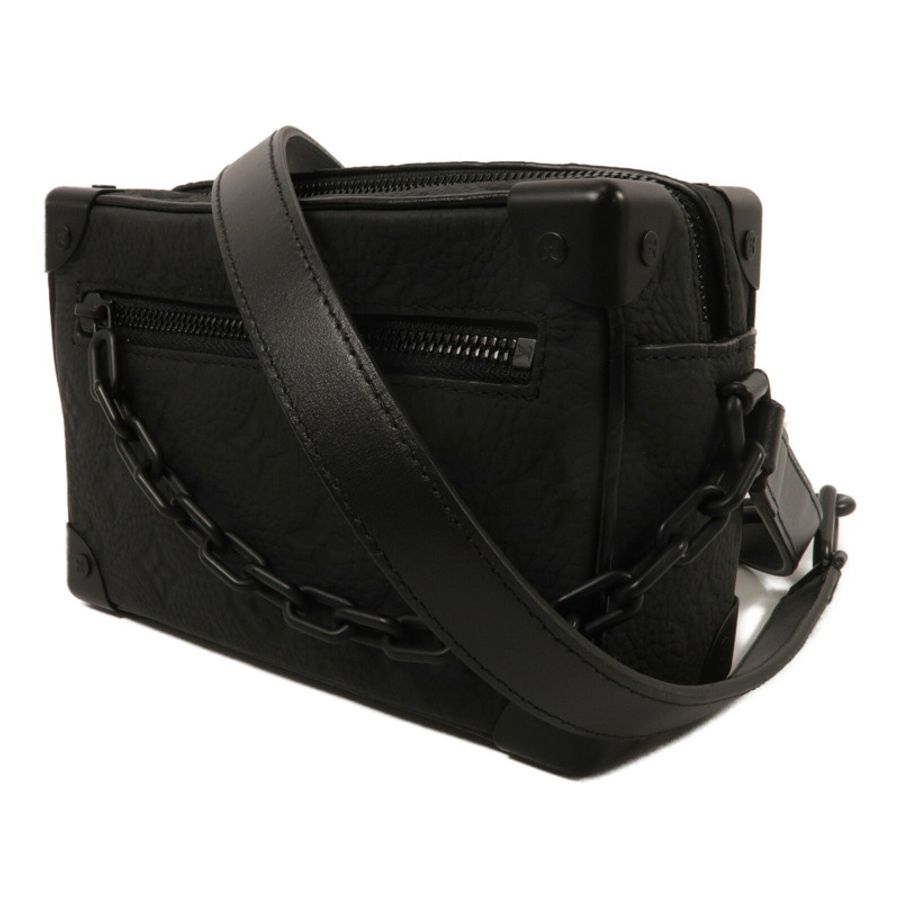 LOUIS VUITTON Monogram Taurillon Mini Soft Trunk肩背袋-1