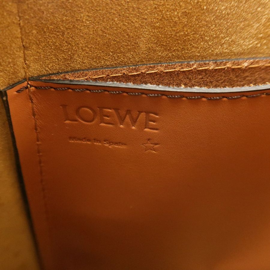 LOEWE 牛皮皮革Bamboo Bucket Bag手挽肩背兩用袋-5