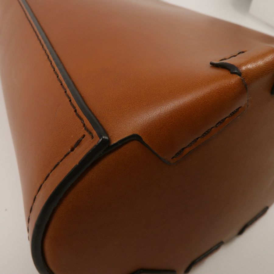 LOEWE 牛皮皮革Bamboo Bucket Bag手挽肩背兩用袋-8