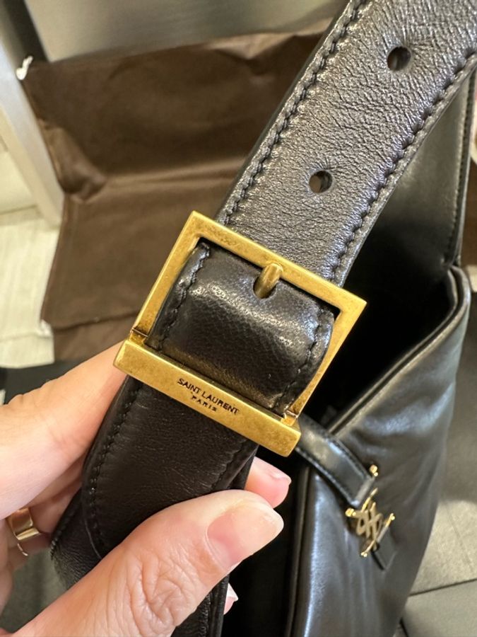 YSL 黑小羊LE 5 A 7 HOBO 小號-6
