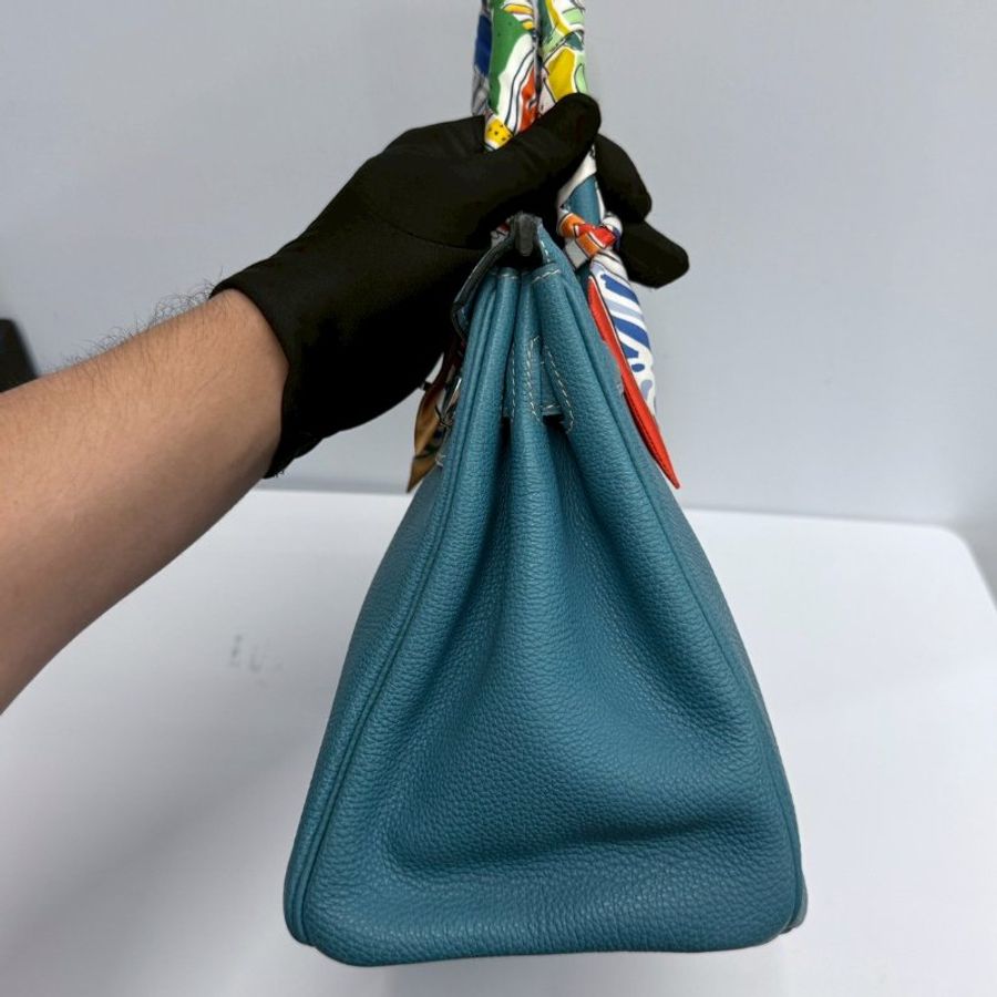 Hermes Birkin30 銀扣 方框I-2