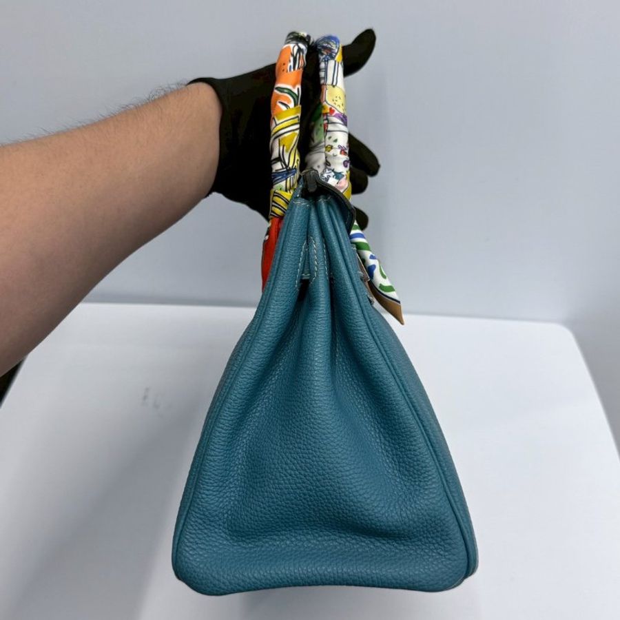 Hermes Birkin30 銀扣 方框I-3