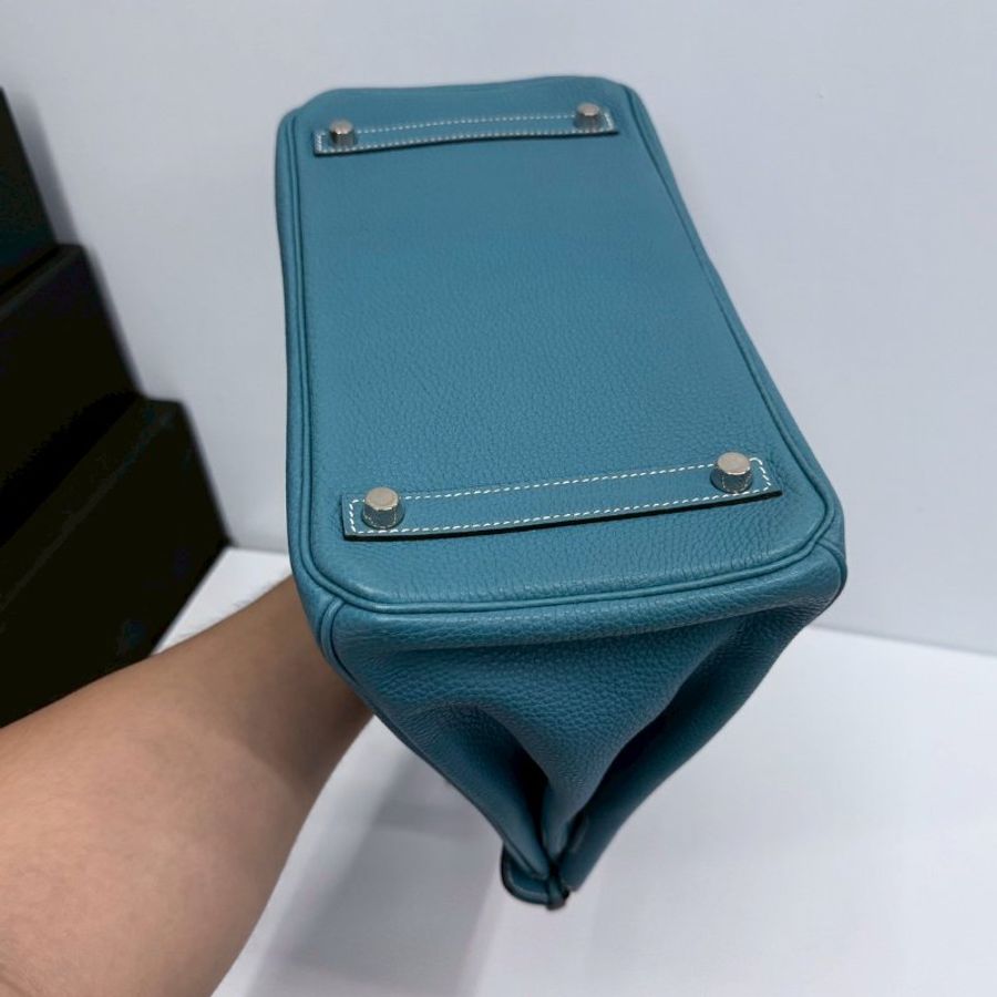 Hermes Birkin30 銀扣 方框I-6